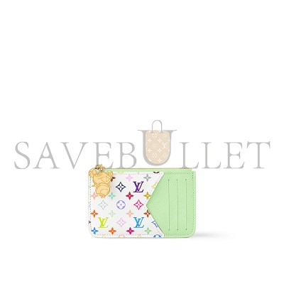 LOUIS VUITTON MURAKAMI LV X TM ROMY CARD HOLDER M13800 (12*8*1cm)